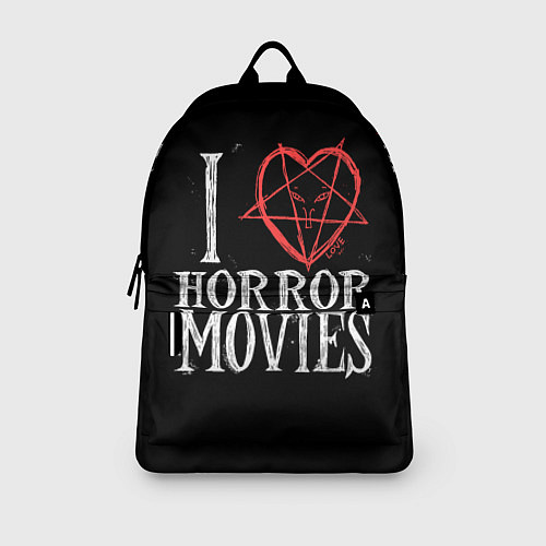 Рюкзак I Love Horror Movies / 3D-принт – фото 3