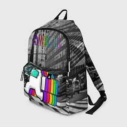 Рюкзак Among Us по улицам Нью-Йорка, цвет: 3D-принт