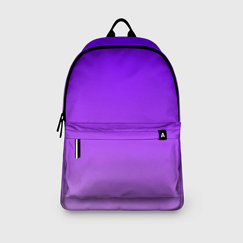 Рюкзак Фиолетовый космос / 3D-принт – фото 3
