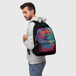 Рюкзак Hyper beast art, цвет: 3D-принт — фото 2