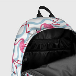 Рюкзак Фламинго Волны, цвет: 3D-принт — фото 2