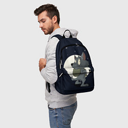 Рюкзак Серый волчонок, цвет: 3D-принт — фото 2