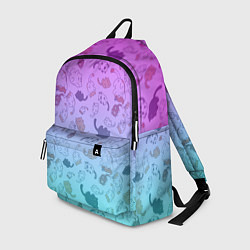 Рюкзак Котики в полете, цвет: 3D-принт
