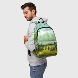 Рюкзак Тропики, цвет: 3D-принт — фото 2