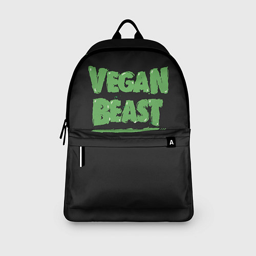 Рюкзак Vegan Beast / 3D-принт – фото 3