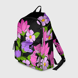 Рюкзак Ночные цветы, цвет: 3D-принт