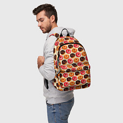 Рюкзак Пончики, цвет: 3D-принт — фото 2