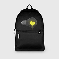 Рюкзак Сердце в лампе, цвет: 3D-принт — фото 2