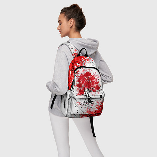 Рюкзак САКУРА SAKURA ВИШНЯ / 3D-принт – фото 6