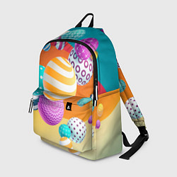 Рюкзак Мячики, цвет: 3D-принт