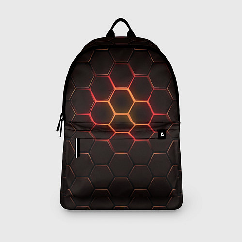 Рюкзак Техно Соты / 3D-принт – фото 3