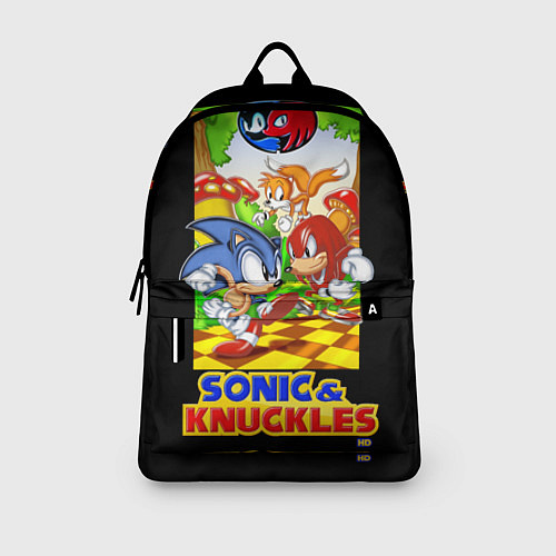 Рюкзак Sonic&Knuckles / 3D-принт – фото 3
