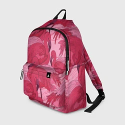 Рюкзак Розовые фламинго, цвет: 3D-принт