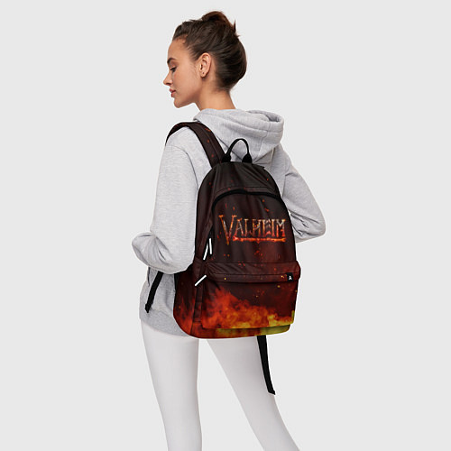 Рюкзак Valheim огненный лого / 3D-принт – фото 6