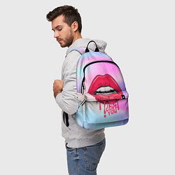 Рюкзак Сочные губы, цвет: 3D-принт — фото 2