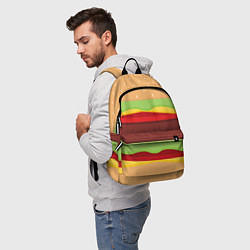 Рюкзак Бутерброд, цвет: 3D-принт — фото 2