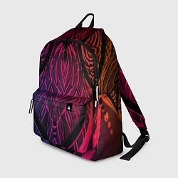 Рюкзак Фиолетовый узор 3D, цвет: 3D-принт