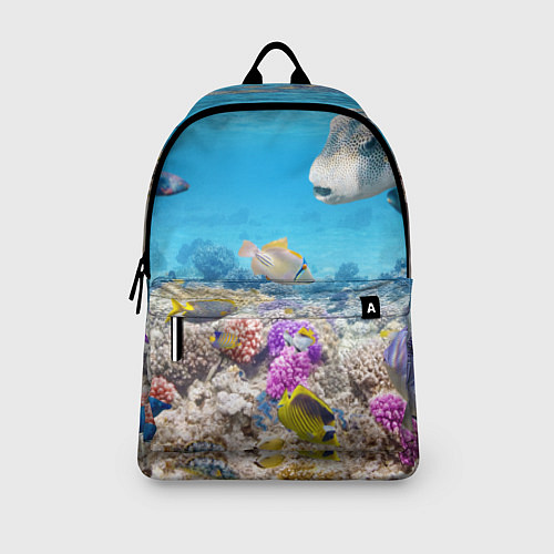 Рюкзак Морской мир / 3D-принт – фото 3