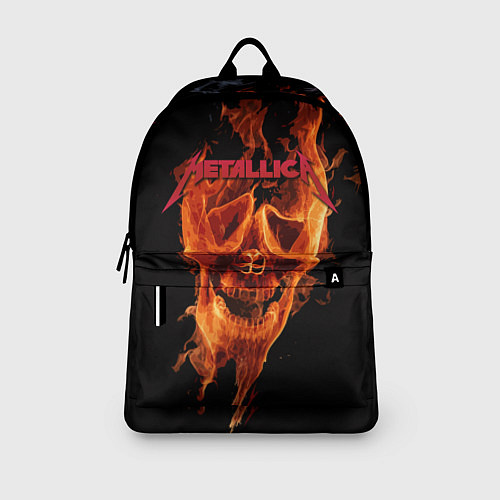 Рюкзак Metallica Flame / 3D-принт – фото 3