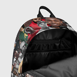 Рюкзак Короли Рэпа KING RAP, цвет: 3D-принт — фото 2