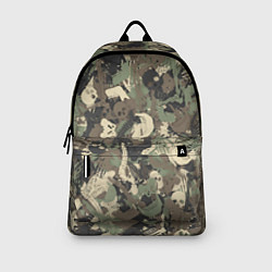Рюкзак Камуфляж с костями, цвет: 3D-принт — фото 2