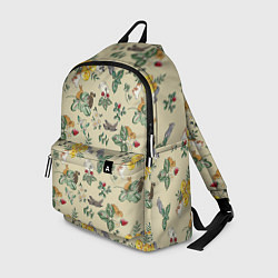 Рюкзак Зайчики с Цветочками, цвет: 3D-принт