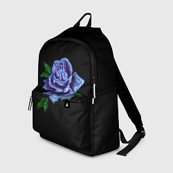 Рюкзак Сапфировая роза, цвет: 3D-принт
