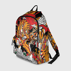 Рюкзак Самурайский тигр, цвет: 3D-принт