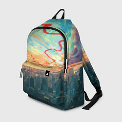 Рюкзак Токио красками, цвет: 3D-принт