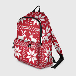 Рюкзак Рождественские олени, цвет: 3D-принт
