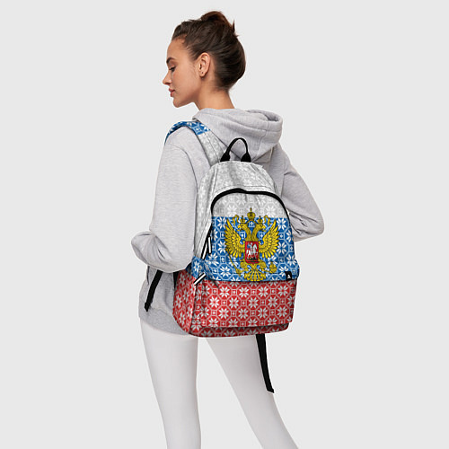 Рюкзак Россия / 3D-принт – фото 6