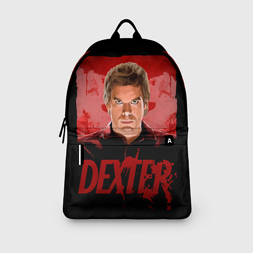 Рюкзак Dexter Декстер портрет постер / 3D-принт – фото 3