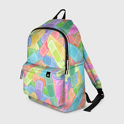 Рюкзак Цветные пластыри, цвет: 3D-принт