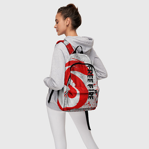 Рюкзак GARENA FREE FIRE ЛОГО ИГРЫ, ДРАКОН / 3D-принт – фото 6