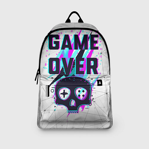 Рюкзак Game OVER - NEON 3D / 3D-принт – фото 3