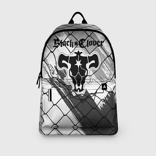 Рюкзак Чёрный клевер бык за решеткой / 3D-принт – фото 3