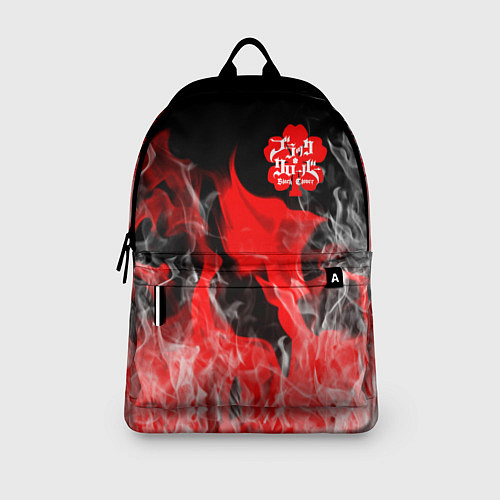 Рюкзак Чёрный клевер: Пламя / 3D-принт – фото 3