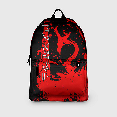 Рюкзак TES RED DRAGON, FUS RO DAH SYMBOL / 3D-принт – фото 3