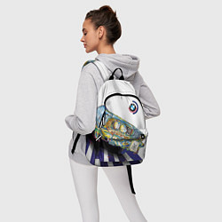 Рюкзак Бэха в стиле поп-арт, цвет: 3D-принт — фото 2