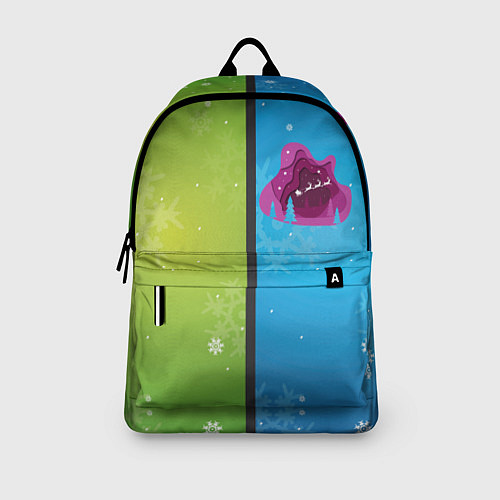 Рюкзак Цветное рождество Snowflake / 3D-принт – фото 3