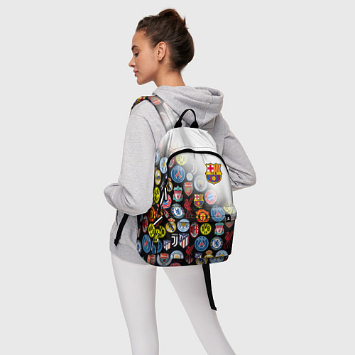 Рюкзак FC BARCELONA LOGOBOMBING / 3D-принт – фото 6