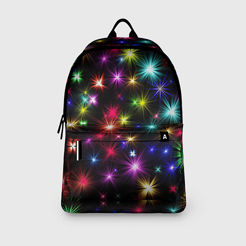 Рюкзак ПРАЗДНИЧНЫЕ ОГОНЬКИ / 3D-принт – фото 3