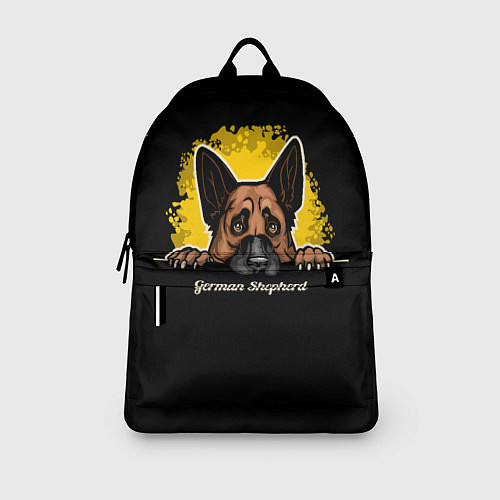 Рюкзак Немецкая Овчарка German Shepherd / 3D-принт – фото 3