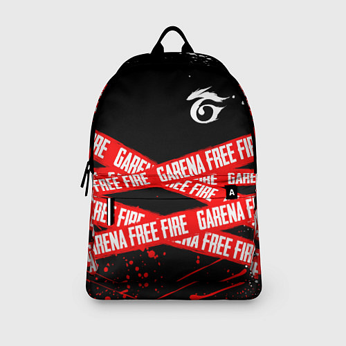 Рюкзак GARENA FREE FIRE RED OFF LINE STYLE / 3D-принт – фото 3