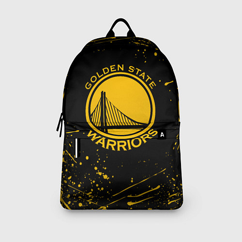 Рюкзак GOLDEN STATE WARRIORS? , БРЫЗГИ КРАСОК / 3D-принт – фото 3