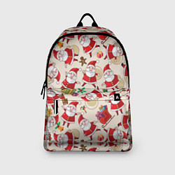 Рюкзак Дед Мороз!, цвет: 3D-принт — фото 2