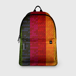 Рюкзак Вязаная радуга, цвет: 3D-принт — фото 2