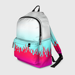 Рюкзак Розовый огонь, цвет: 3D-принт