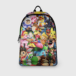 Рюкзак SUPER SMASH BROS ГЕРОИ ИГРЫ, цвет: 3D-принт — фото 2