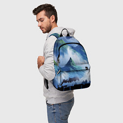 Рюкзак Поезд в горах, цвет: 3D-принт — фото 2
